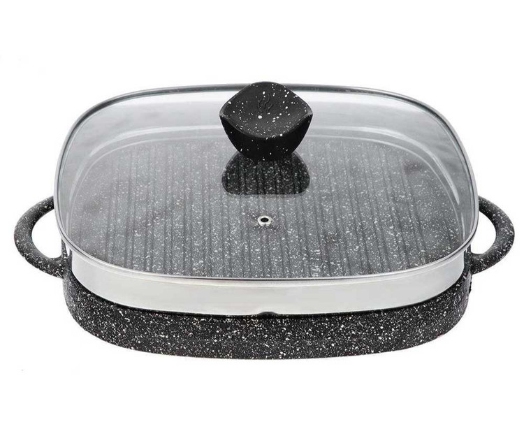 تابه گریل چدن دوطرفه مربع