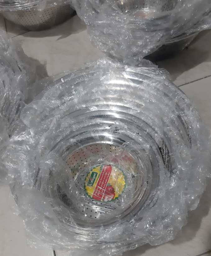 آبکش & لگن ۵ پارچه یونیک اصل عمده