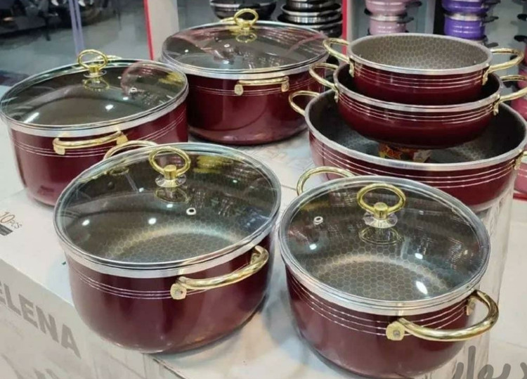 ۱۱ پارچه پاراب دسته طلا