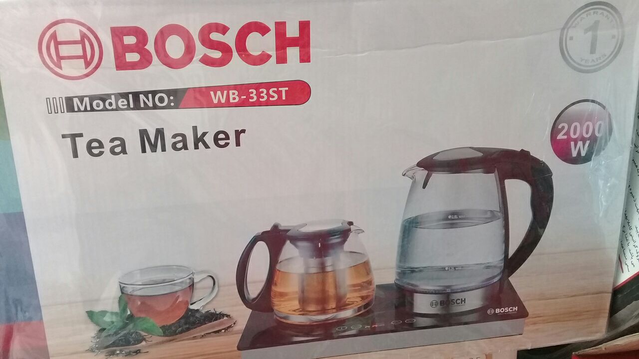 چای ساز 2000 وات تمام لمسی برند بوش مدل BOSCH WB-87ST