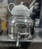 کتری قوری استیل کف چدن طرح یونیک