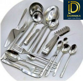 سرویس ۲۴ نفره قاشق چنگال یونیک ۱۴۴ پارچه مدل ساده(دونا)