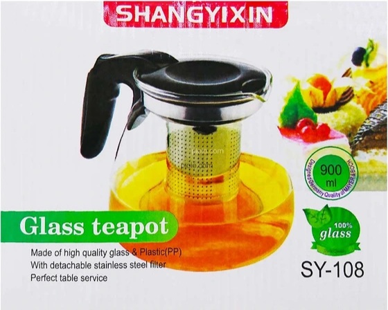 قوری شیشه ایی شانگوین مدل SY-108