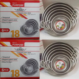 آبکش پانچ شش تایی استیل نگیر