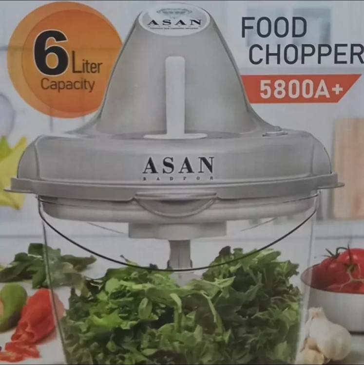 خردکن وغذاساز برندماکلیس)مدل 5800A تیغه 4عدد،6لیتری