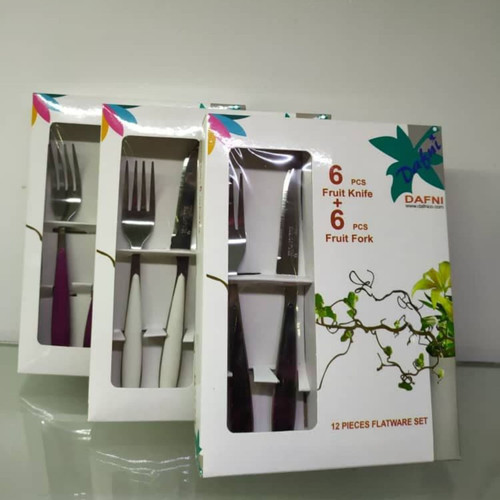 چاقو چنگال ۱۲ پارچه دافنی