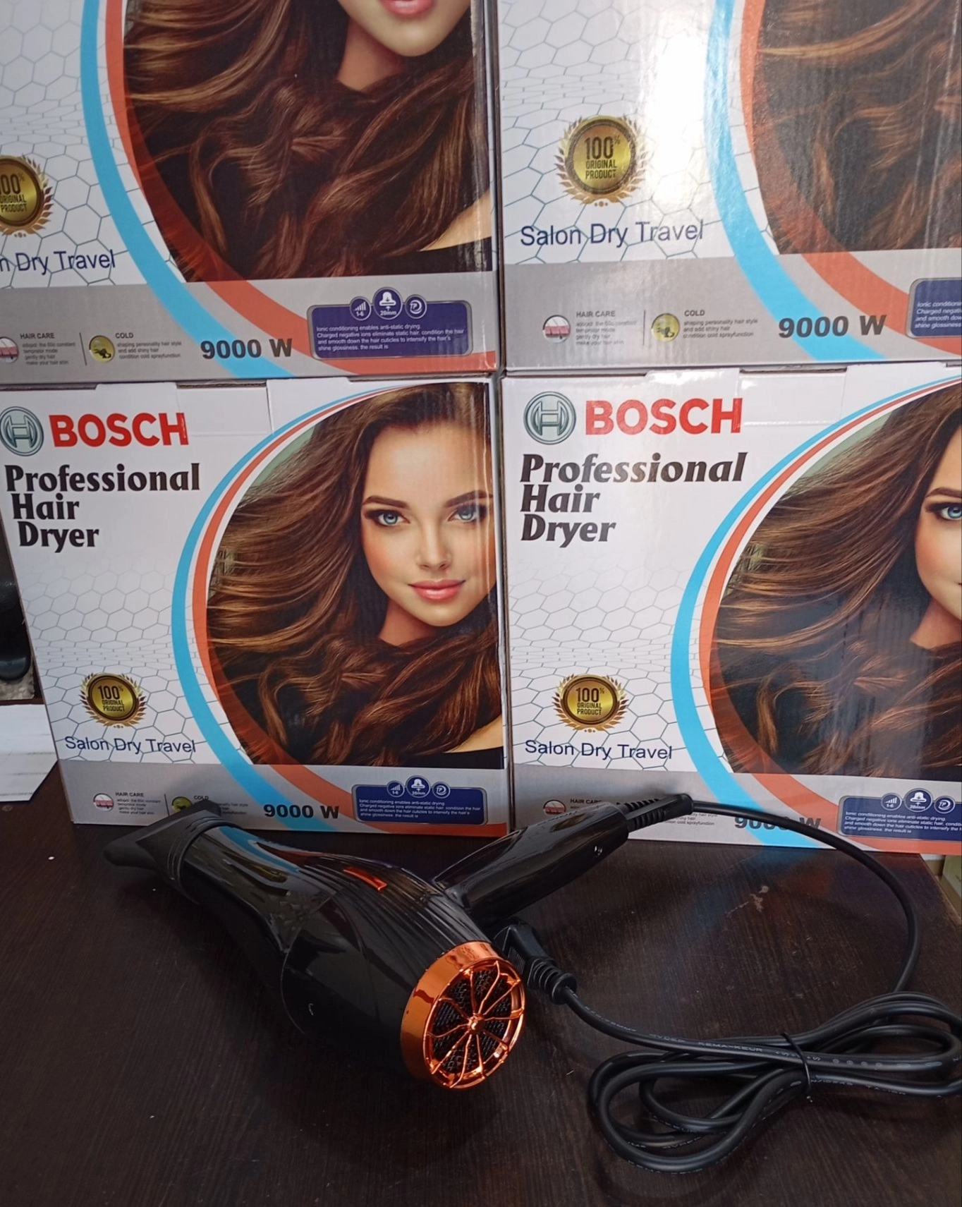 سشوار بوش 9000 وات |مدل Hairdryer GW-6627