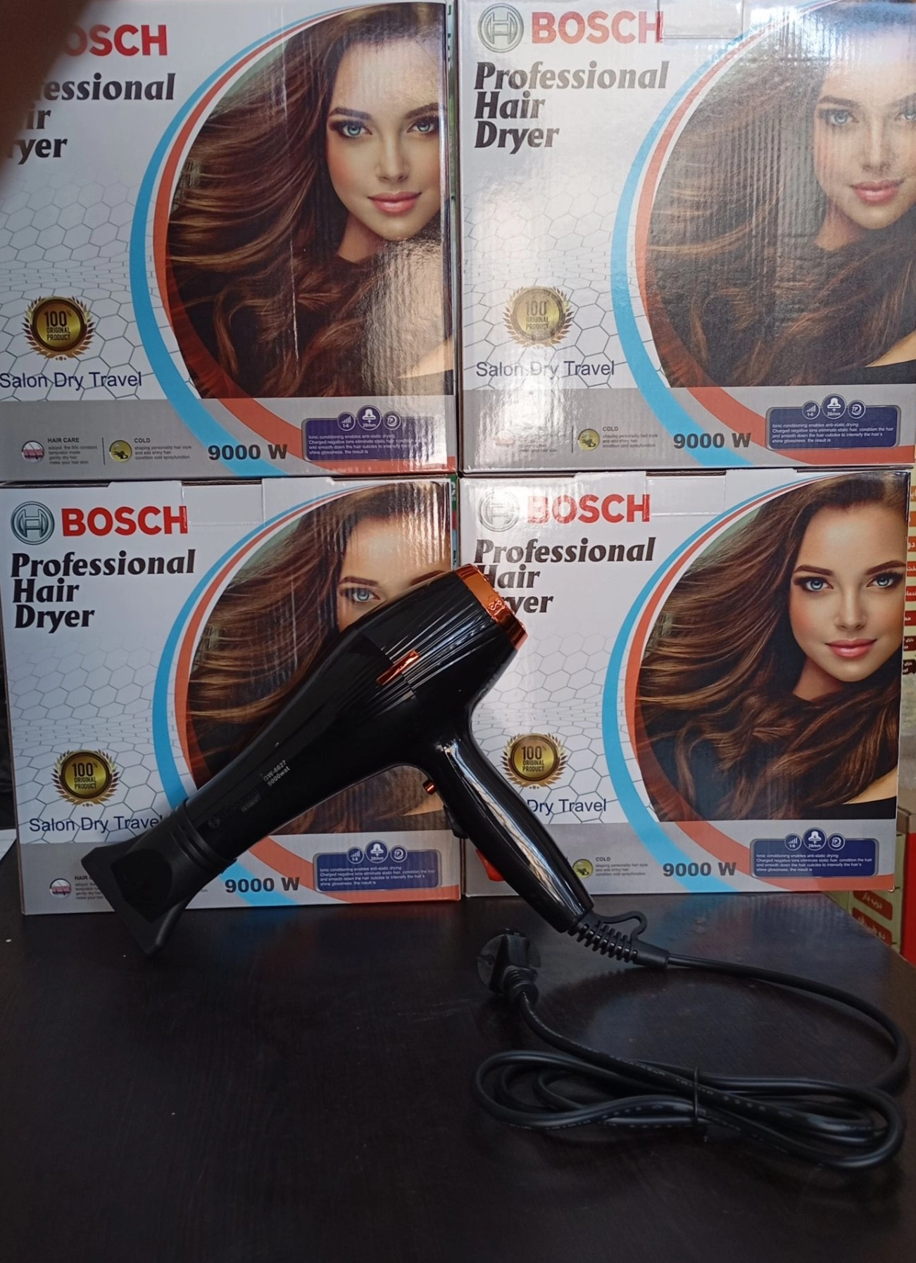 سشوار بوش 9000 وات |مدل Hairdryer GW-6627