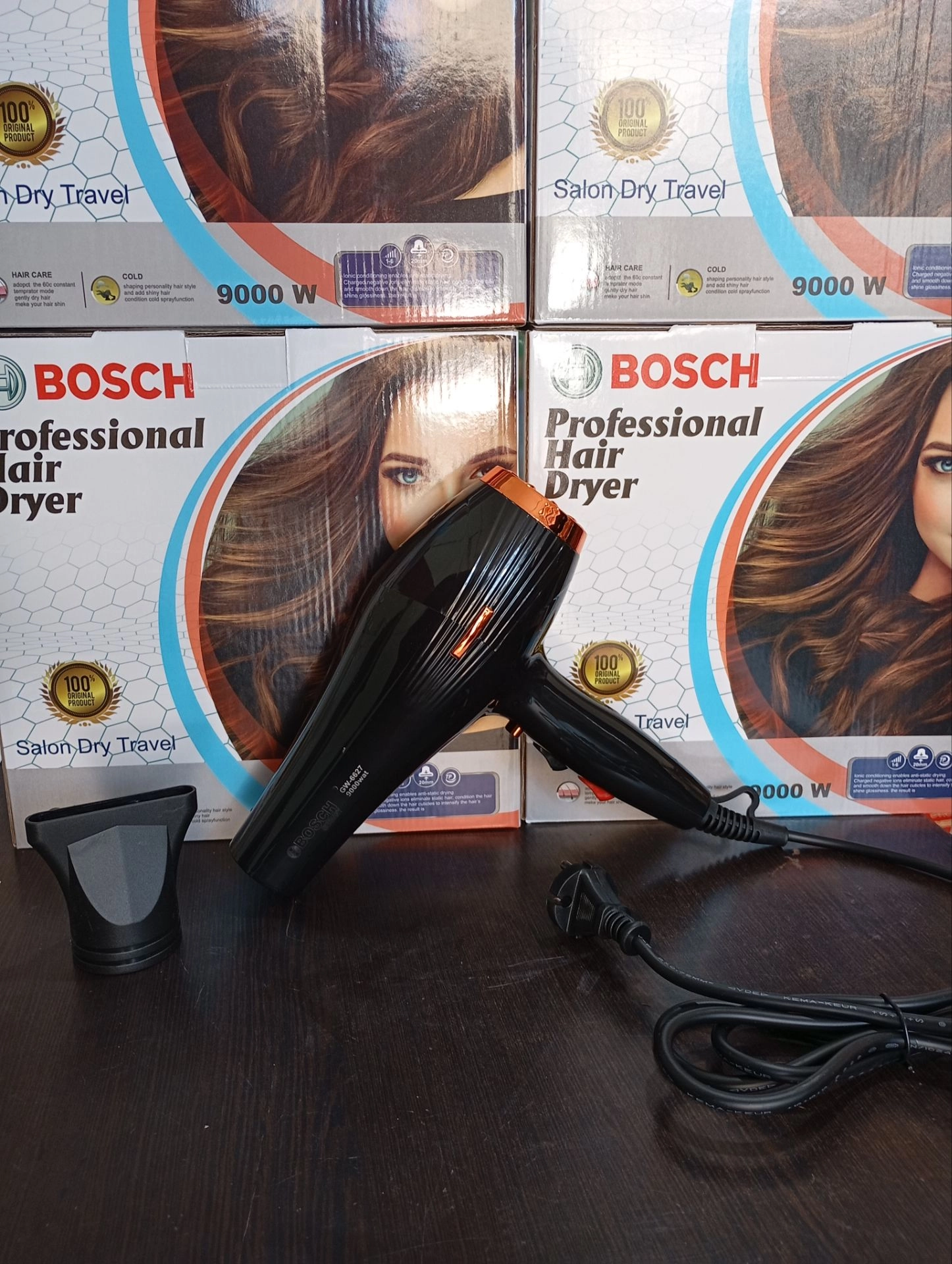 سشوار بوش 9000 وات |مدل Hairdryer GW-6627