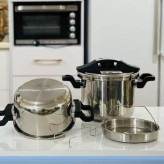 زودپز دوقلو یونیک 5 و 7 لیتری فقط عمده