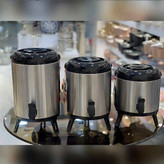 کلمن آب استیل پایه دار Hoko سایز ۸ لیتری