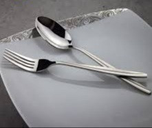 قاشق چنگال استیل یونیک اصل آهنربا نگیر ماینز