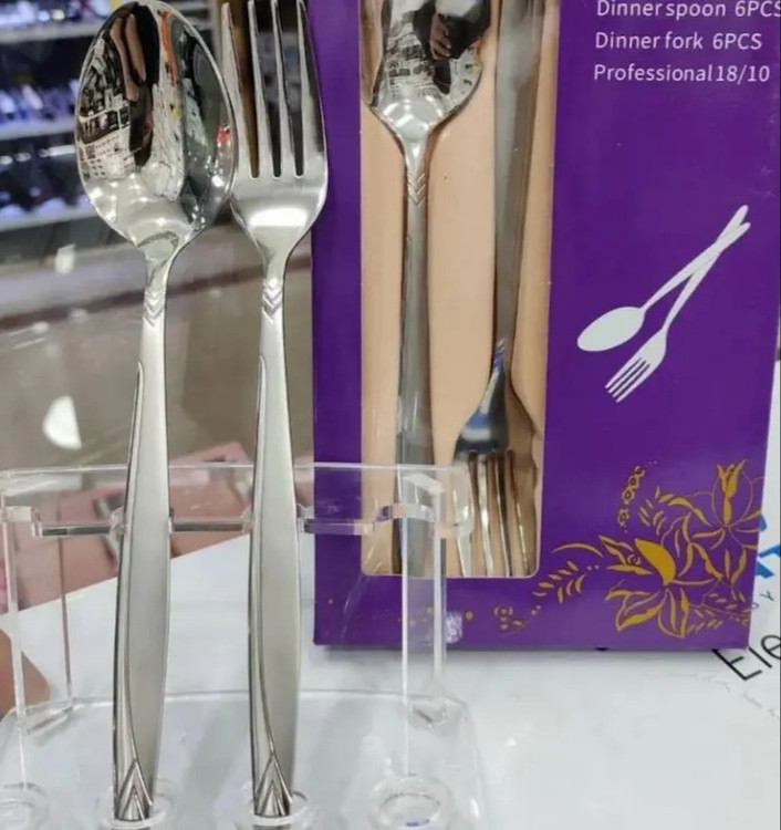 قاشق چنگال استیل یونیک اصل آهنربا نگیر پرنس