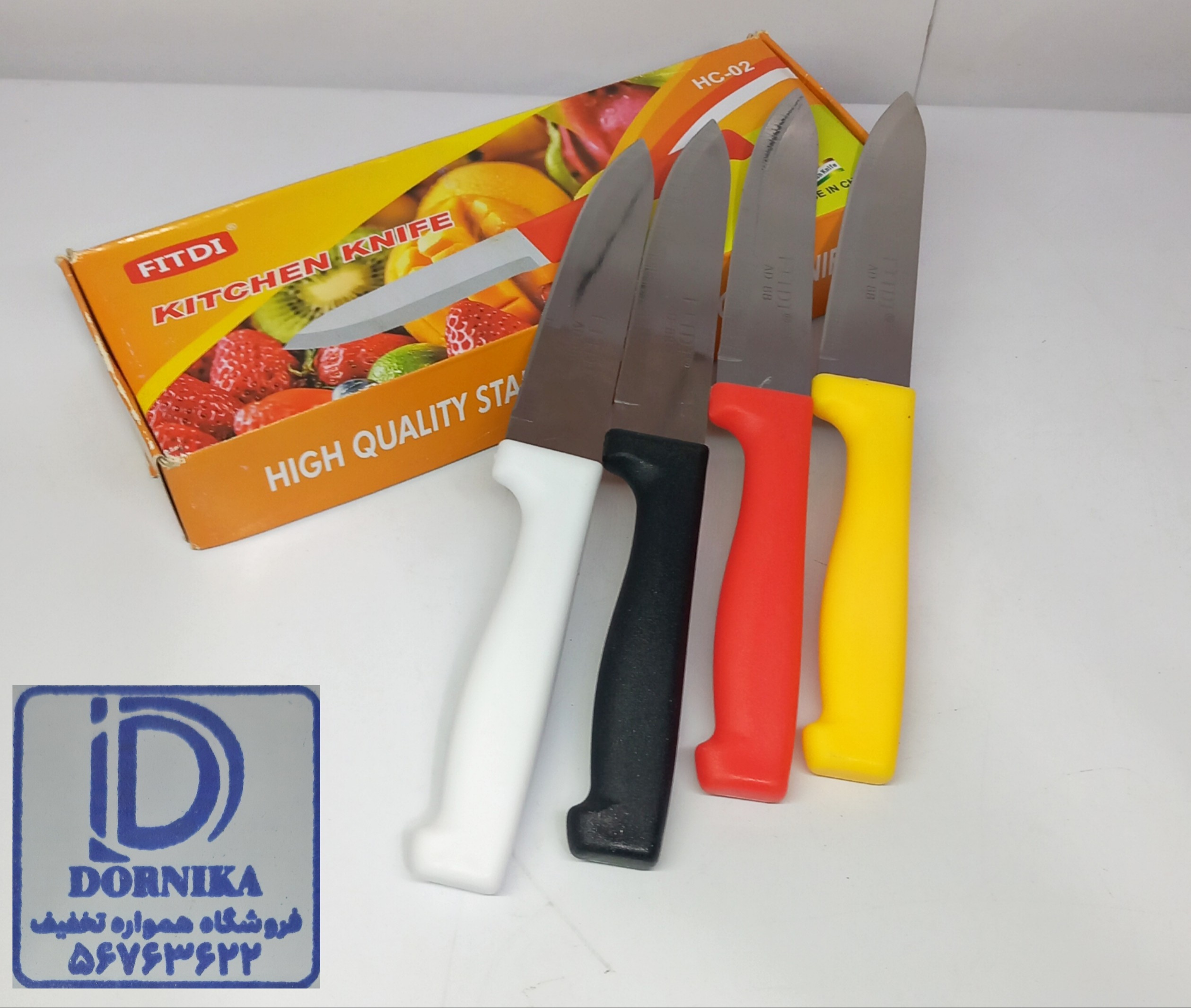 چاقو فیدتی مدل HC-02 ساخت کشور چین تیغه آلیاژ استیل