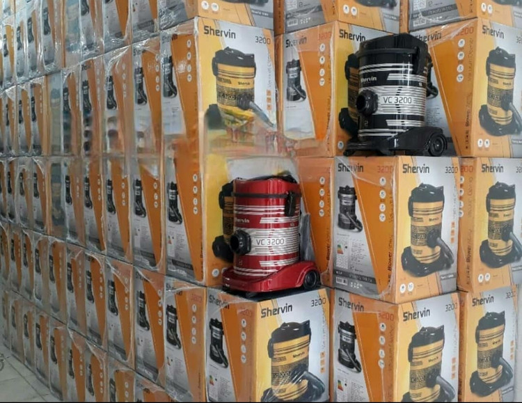 جارو برقی شروین مدل VC3200 سطلی فقط عمده