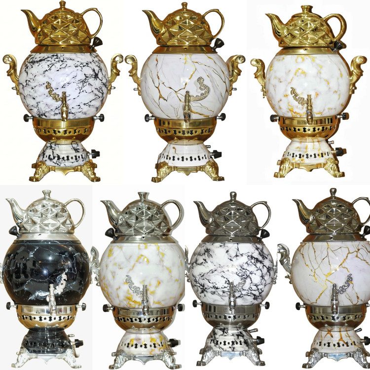 سماور گازی طرح سنگ در طرح های مختلف شاندیز