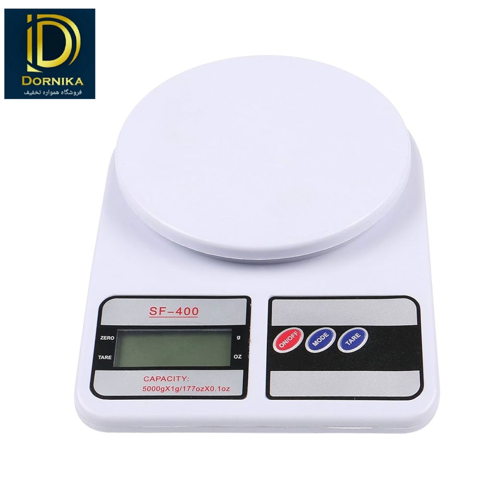 ترازوی آشپزخانه الکترونیک‌ مدل sf-400