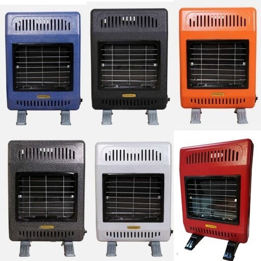 بخاری گازی بدون دودکش رنگ سربی