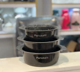 تابه ۳ تایی گرانیتی دسته پروانه ایی پرتو