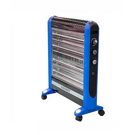 بخاری برقی بروات چرخ دار آبی