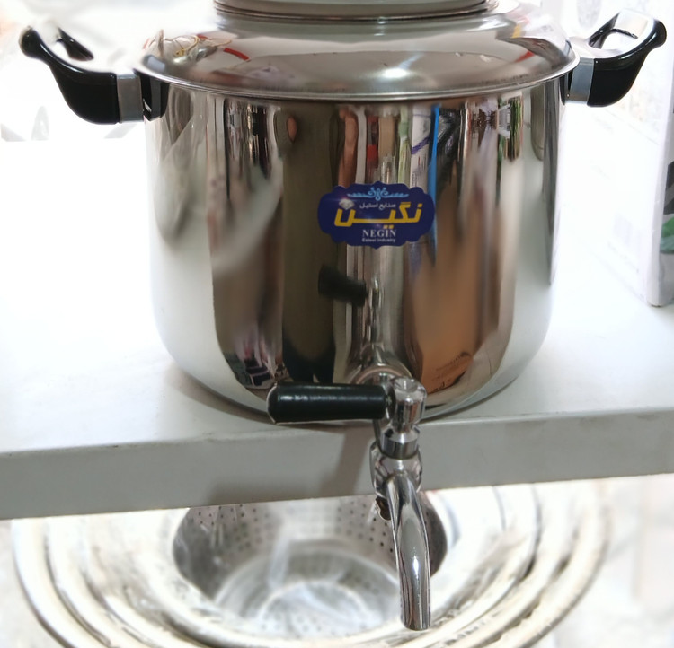 کتری شیراز استیل نگین