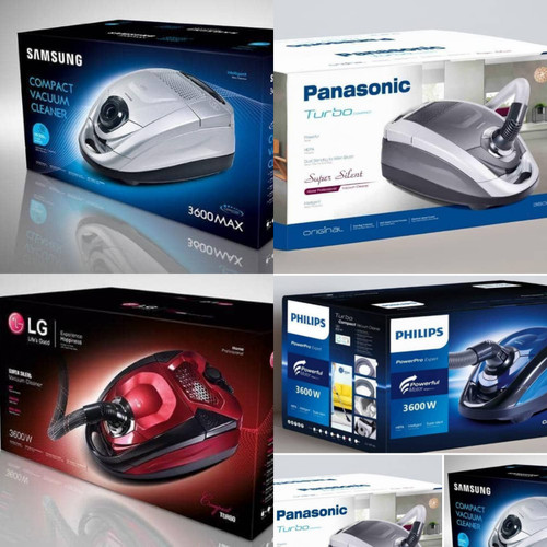 انواع جارو برقی موشکی فیلیپس، ال جی، سامسونگ و پاناسونیک