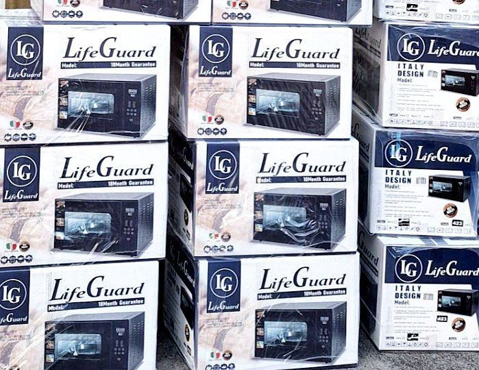 توستر مدل لایف گارد 60 لیتری دو المنت دارای سینی لعابی و سینی استیک پز بدون فن